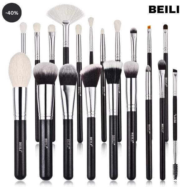 BEILI Professional Makeup Brushes 20 Pc Set